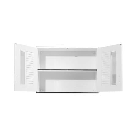 ตู้แขวนบานคู่ ABS KING PLAT-NOVA 90x67.8 ซม. สีขาว_3