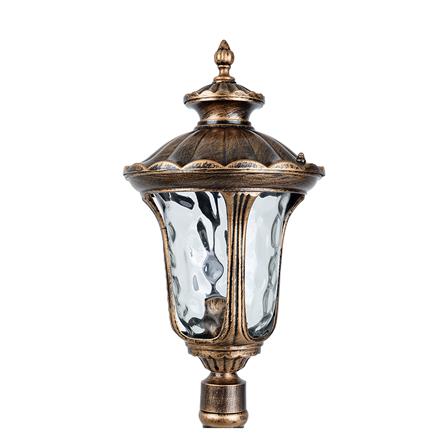 BOLLARD LIGHT CARINI 9086L1/M ANTIQUE GOLD_1