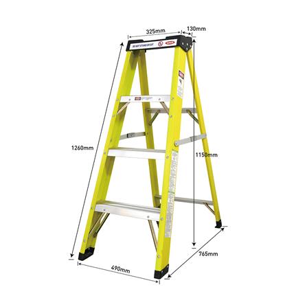 บันไดกันไฟ LITE FG303 4 ฟุต สีดำ-เหลือง_5