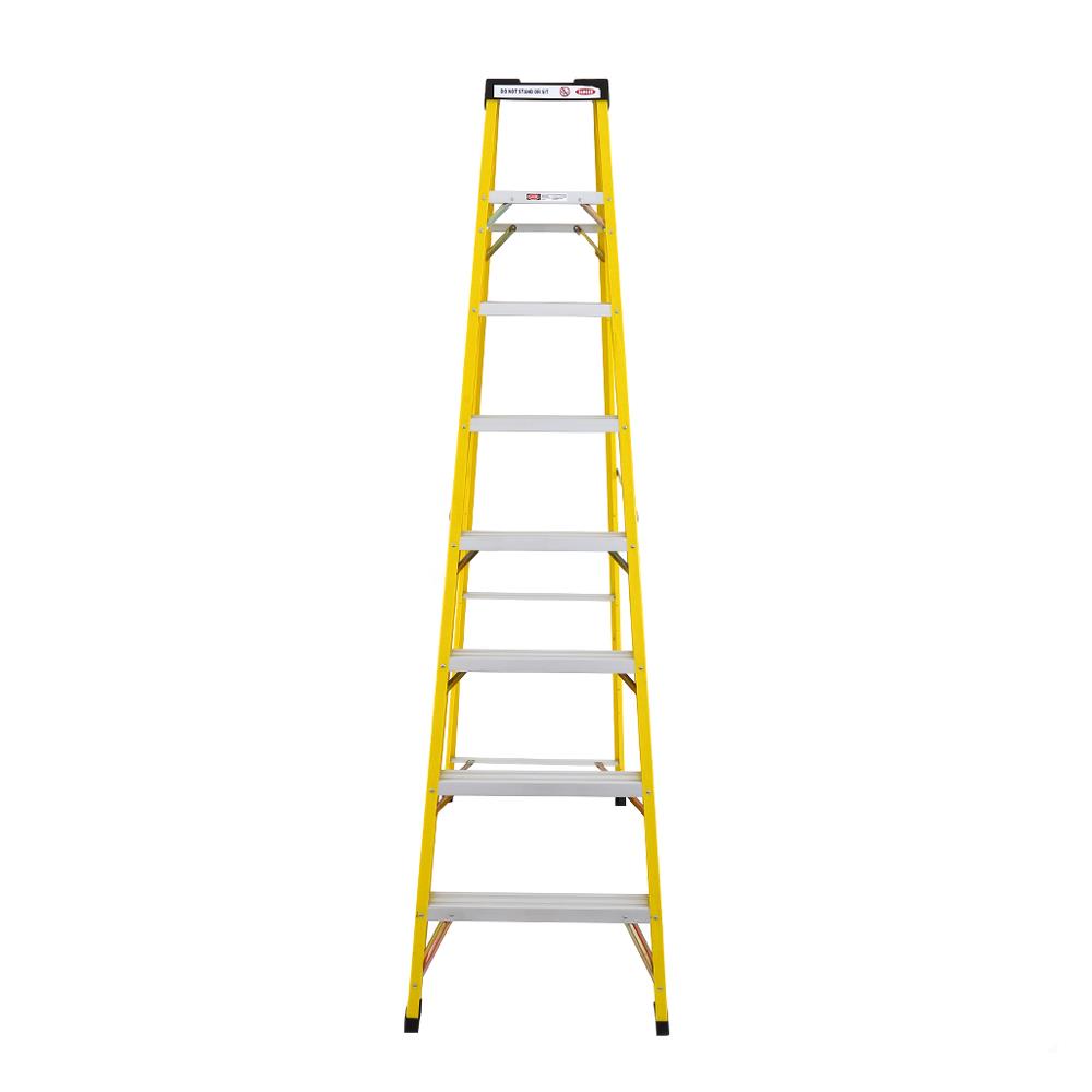 บันไดไฟเบอร์กลาส LITE FG307 8 ฟุต สีดำ-เหลือง