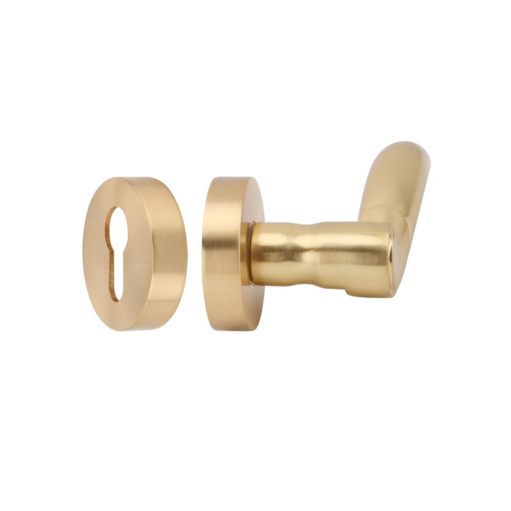 MORTISE LEVER LOCKSET HAFELE 499.62.403 POLISHED BRASS