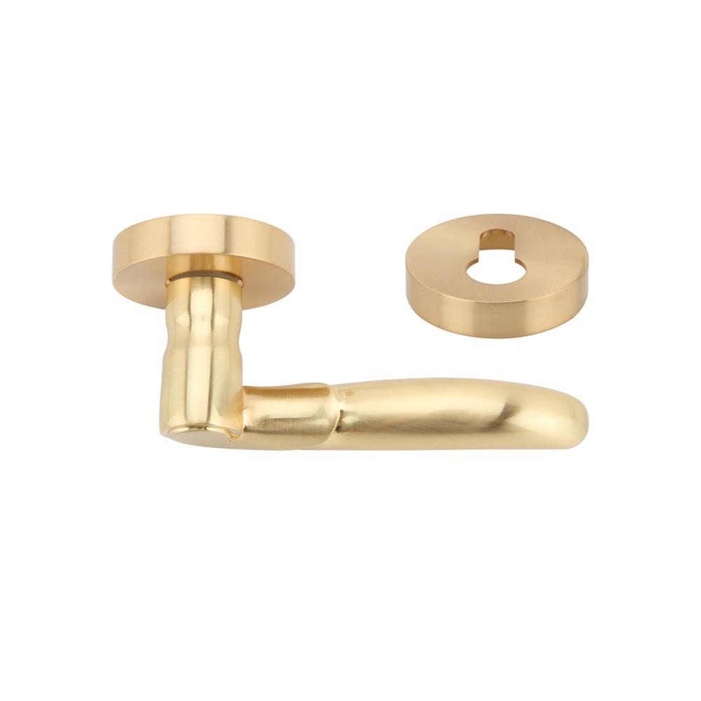 MORTISE LEVER LOCKSET HAFELE 499.62.403 POLISHED BRASS