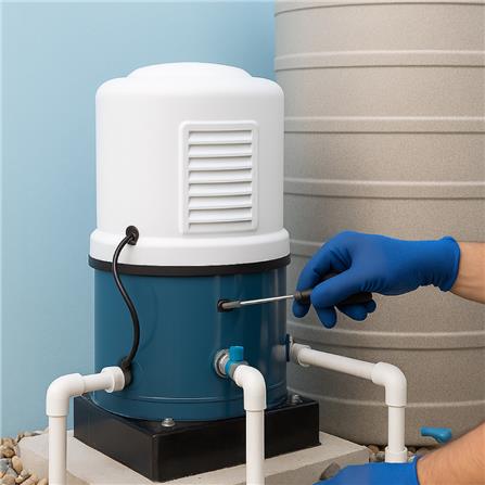 ติดตั้งปั๊ม/แท็งก์ ไม่รวมระบบ