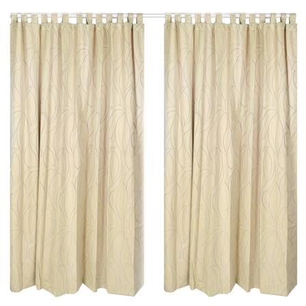 LOOPS CURTAIN PASAYA 16022F 235X250CM GREY
