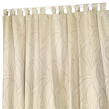 LOOPS CURTAIN PASAYA 16022F 235X250CM GREY