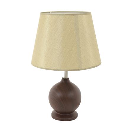 TABLE LAMP CARINI MT66039 FABRIC CREAM/BROWN