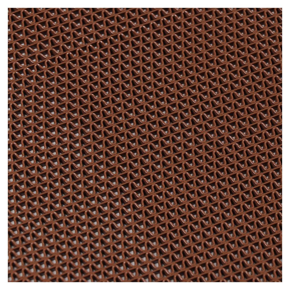 พรมเช็ดเท้าดักฝุ่น หน้ากว้าง 60 ซม. HOME LIVING STYLE Z สีน้ำตาล (ตัดขายเป็นเมตร)