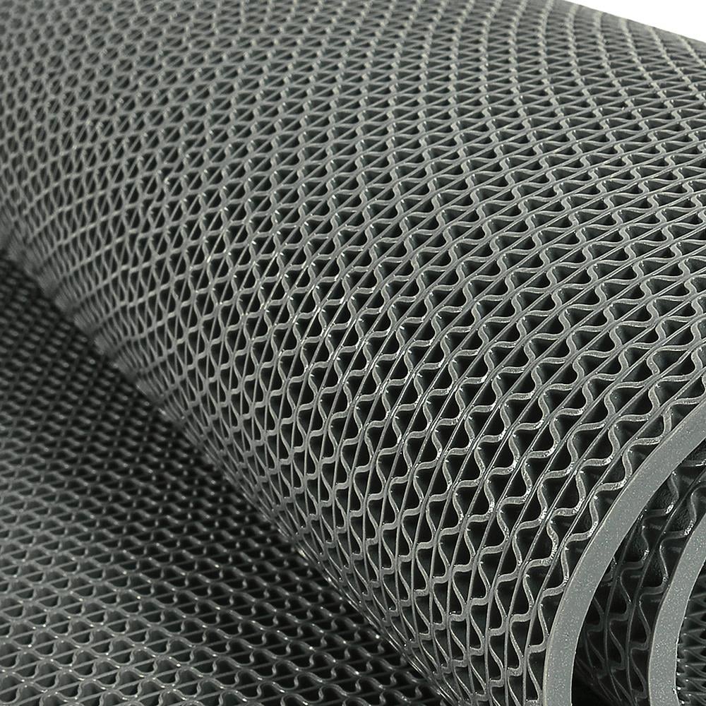 พรมเช็ดเท้าดักฝุ่น หน้ากว้าง 60 ซม. HOME LIVING STYLE Z สีเทา (ตัดขายเป็นเมตร)