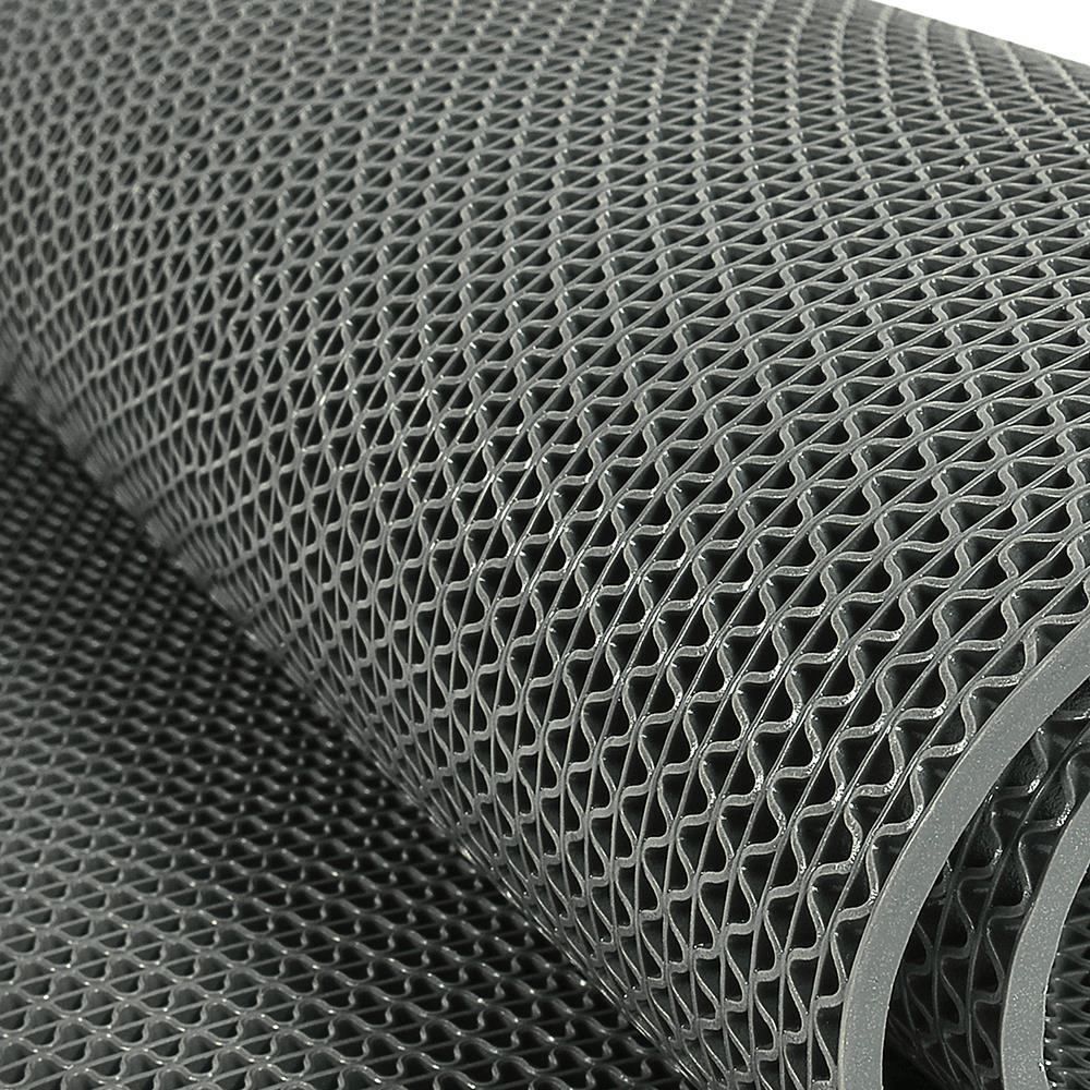 พรมเช็ดเท้าดักฝุ่น หน้ากว้าง 120 ซม. HOME LIVING STYLE Z สีเทา (ตัดขายเป็นเมตร)