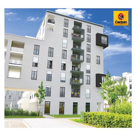 สีน้ำทาภายนอก CAPTAIN WAXYSHIELD BASE B กึ่งเงา 1 แกลลอน_1