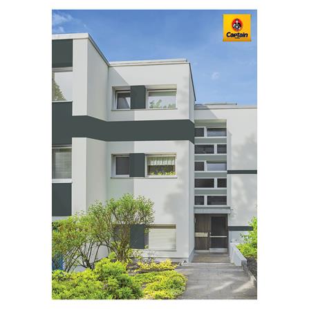 สีน้ำทาภายนอก CAPTAIN WAXYSHIELD BASE B กึ่งเงา 1 แกลลอน_2