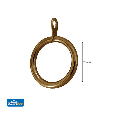 ห่วงคล้องรางเหล็ก HOME LIVING STYLE AQ25AB 25 มม. สีทองเหลือง (แพ็ก 20 ชิ้น)_3