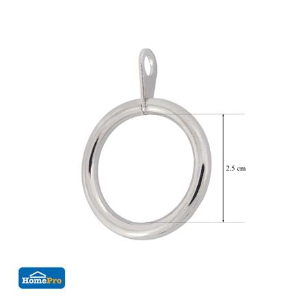 ห่วงคล้องรางเหล็ก HOME LIVING STYLE AQ25NK 25 มม. สี NICKEL (แพ็ก 20 ชิ้น)_4
