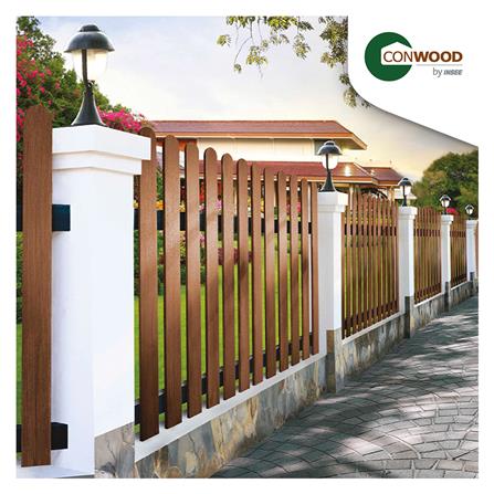 ไม้รั้ว CONWOOD พฤกษา 10x150x1.6 ซม. สีขาวงาช้าง_2