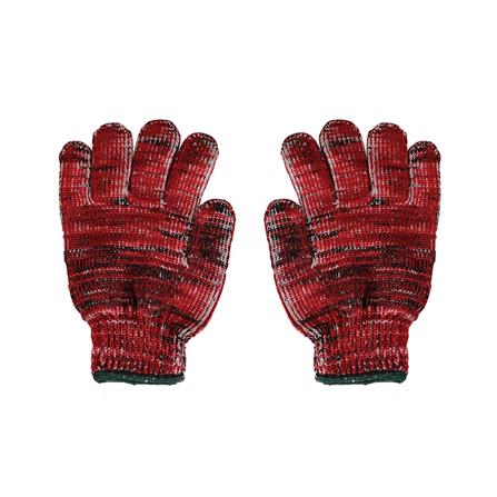 SPUN-POLY GLOVES FITT #7 RED