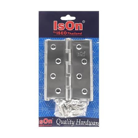 บานพับ 4x3 นิ้ว x 2 มม. ISON 9243204 สีสเตนเลส (แพ็ก 3 ชิ้น)_1