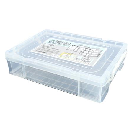 กล่องเก็บของ ฝาล็อค KEYWAY CK-13 5.9 ลิตร สีขาว_3