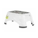 SQUARE CHAIR WITH RUBBER COATING PLIM 16.7x36.8x24.5cm WHITE