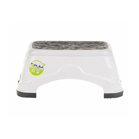SQUARE CHAIR WITH RUBBER COATING PLIM 16.7x36.8x24.5cm WHITE