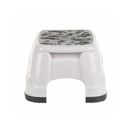 SQUARE CHAIR WITH RUBBER COATING PLIM 16.7x36.8x24.5cm WHITE