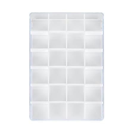 กล่องแบ่งช่อง 24 ช่อง STACKO TLV606 16.3x24.6x2.9 ซม. สีใส_2