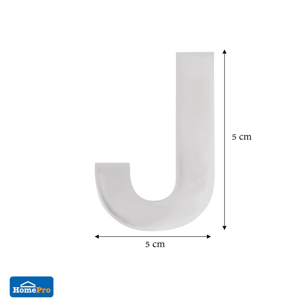 ตัวอักษร #J STAINLESS POLISHED FITT SS-J 50 2 นิ้ว