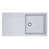 ซิงค์ฝัง 1หลุม 1ที่พัก FRANKE MRG 611-L LHD สีขาว