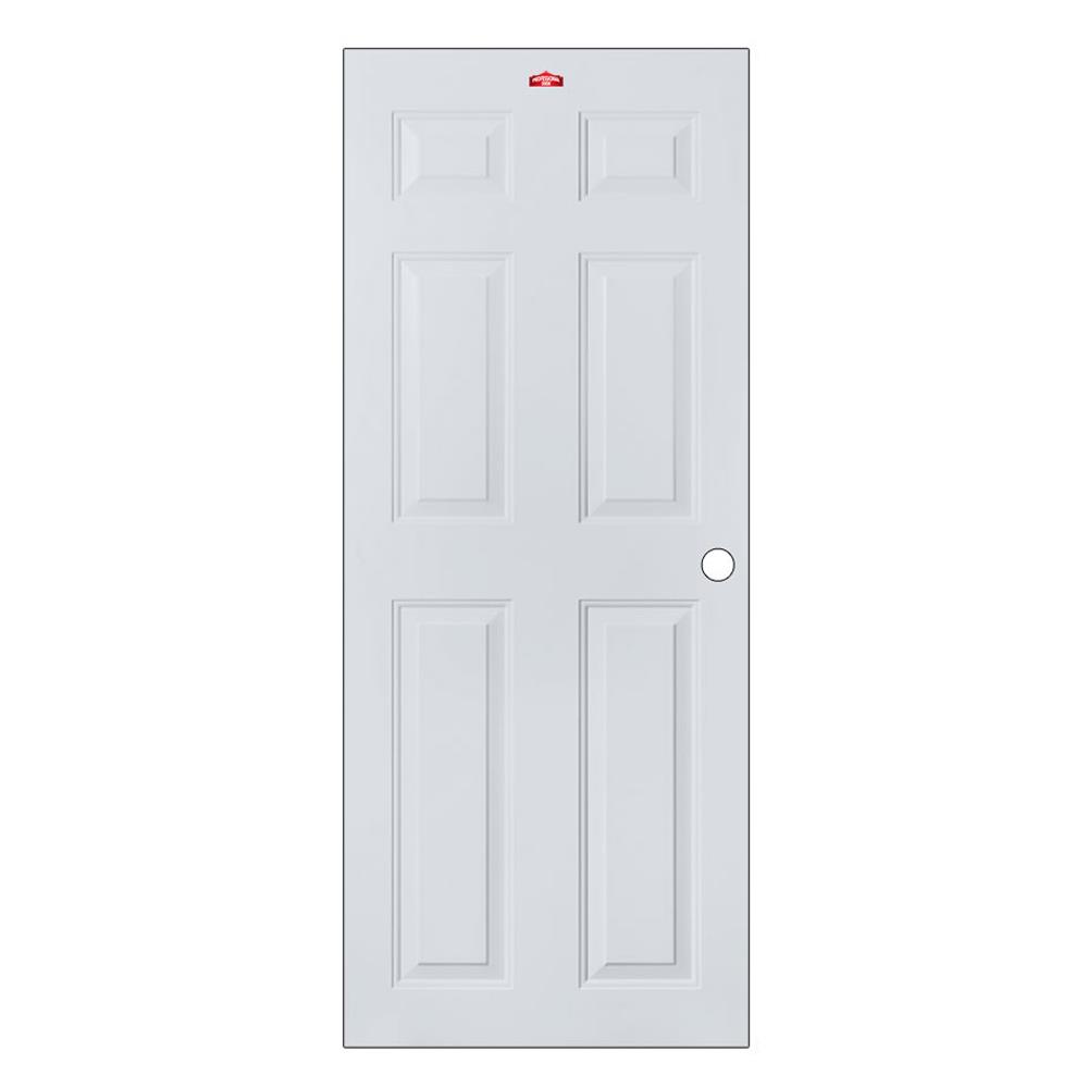 ประตูภายนอกเหล็ก เจาะลูกบิด PROFESSIONAL DOOR A1G 79.2x199.4 ซม. สีเทา