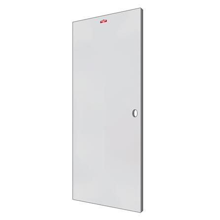 ประตูภายนอกเหล็ก เจาะลูกบิด PROFESSIONAL DOOR D1C 79.2x199.4 ซม. สีครีม_1