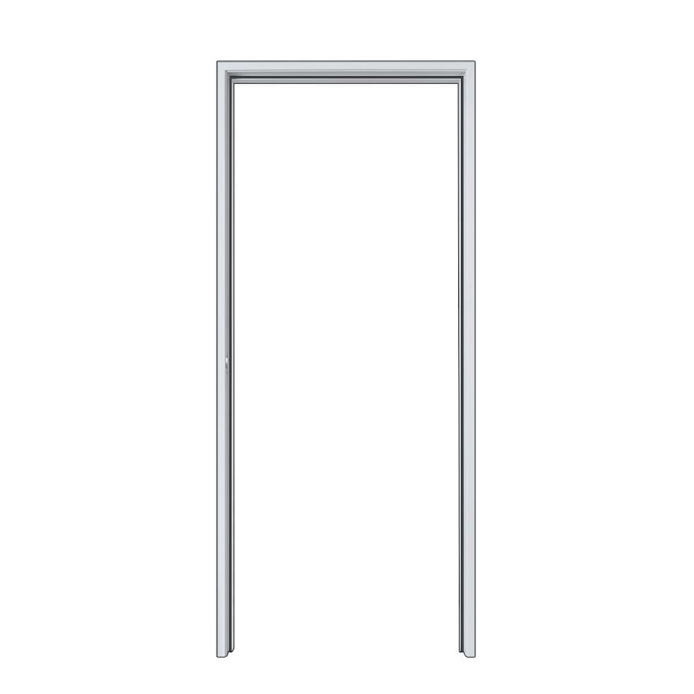 วงกบประตูเหล็ก PROFESSIONAL DOOR FR1RG 86.4x203.5 ซม. สีเทา