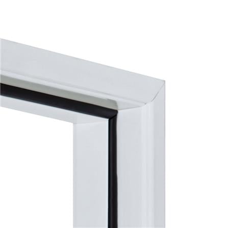วงกบประตูเหล็ก PROFESSIONAL DOOR FR1RG 86.4x203.5 ซม. สีเทา_1