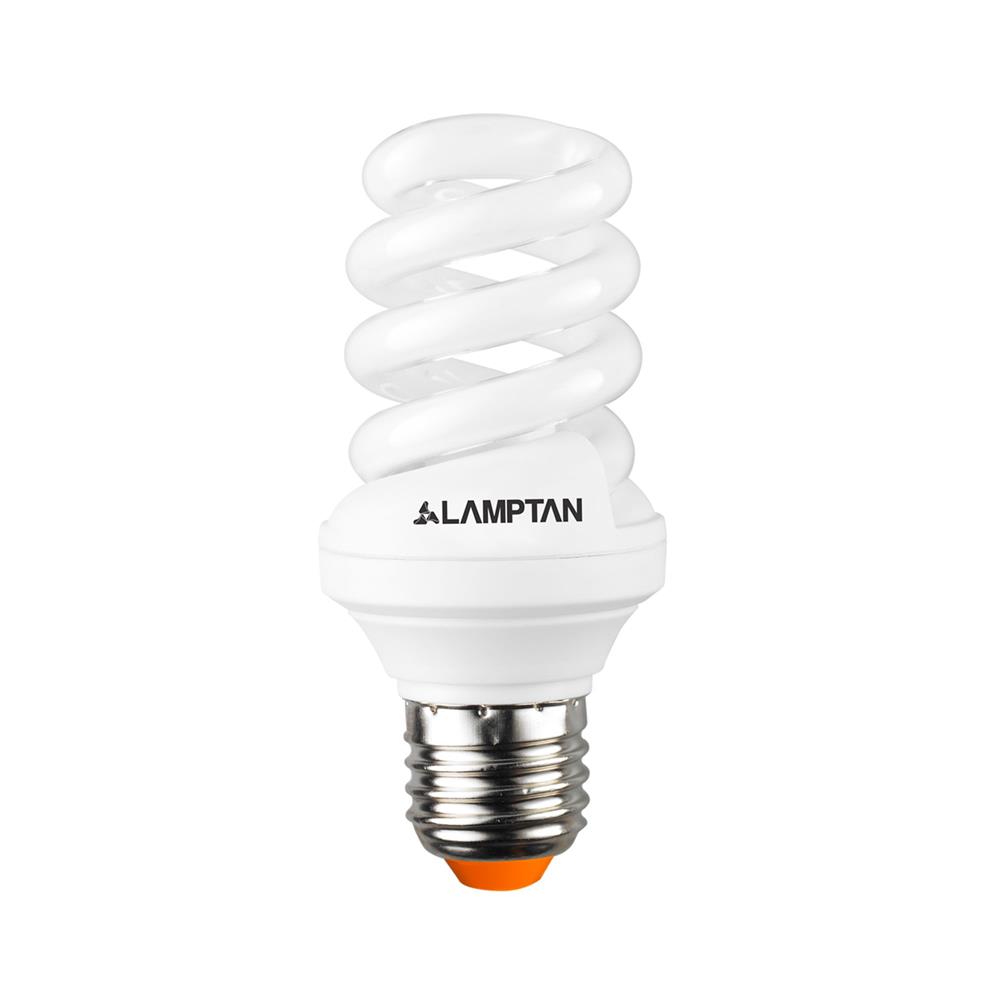 หลอดประหยัด LAMPTAN SPIRAL MT 18 วัตต์ WARMWHITE
