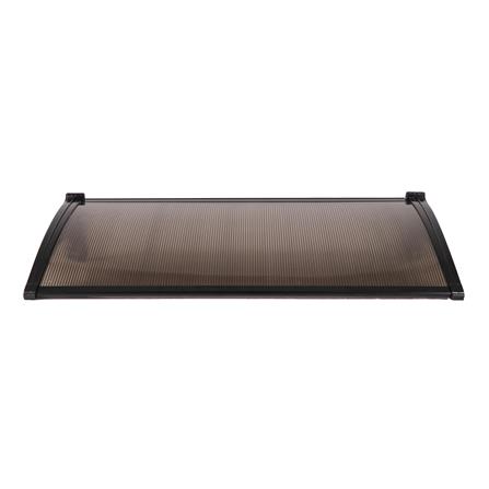 กันสาดโพลีคาร์บอเนต ผิวใส SUNSHIELD 60x100 ซม. สีชา_2