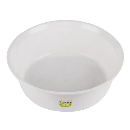 ROUND BASIN PLIM 48.5x48.5x16cm WHITE
