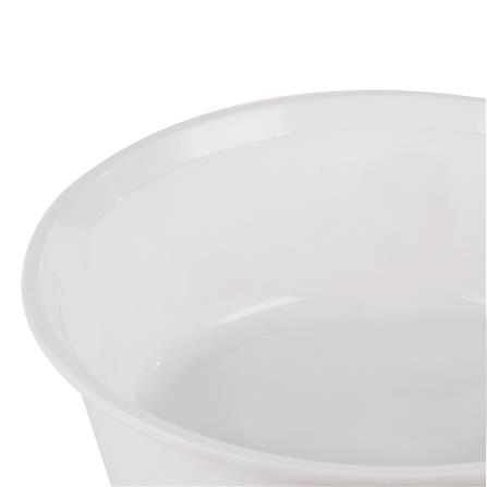 ROUND BASIN PLIM 48.5x48.5x16cm WHITE