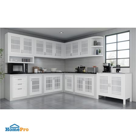 กล่องแขวนติดผนัง ABS CABIN 90 ซม. สีขาว_4