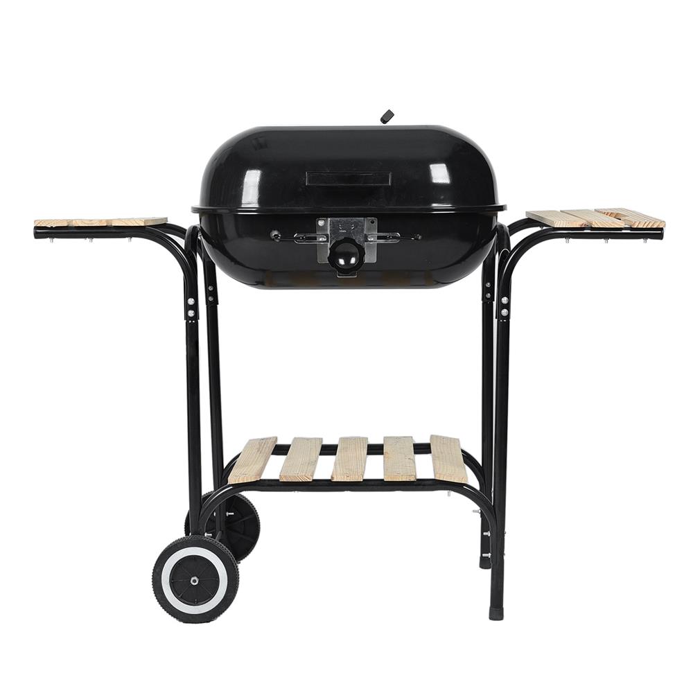 เตา BBQ ถ่าน SPRING 22T ฝาอบ สีดำ