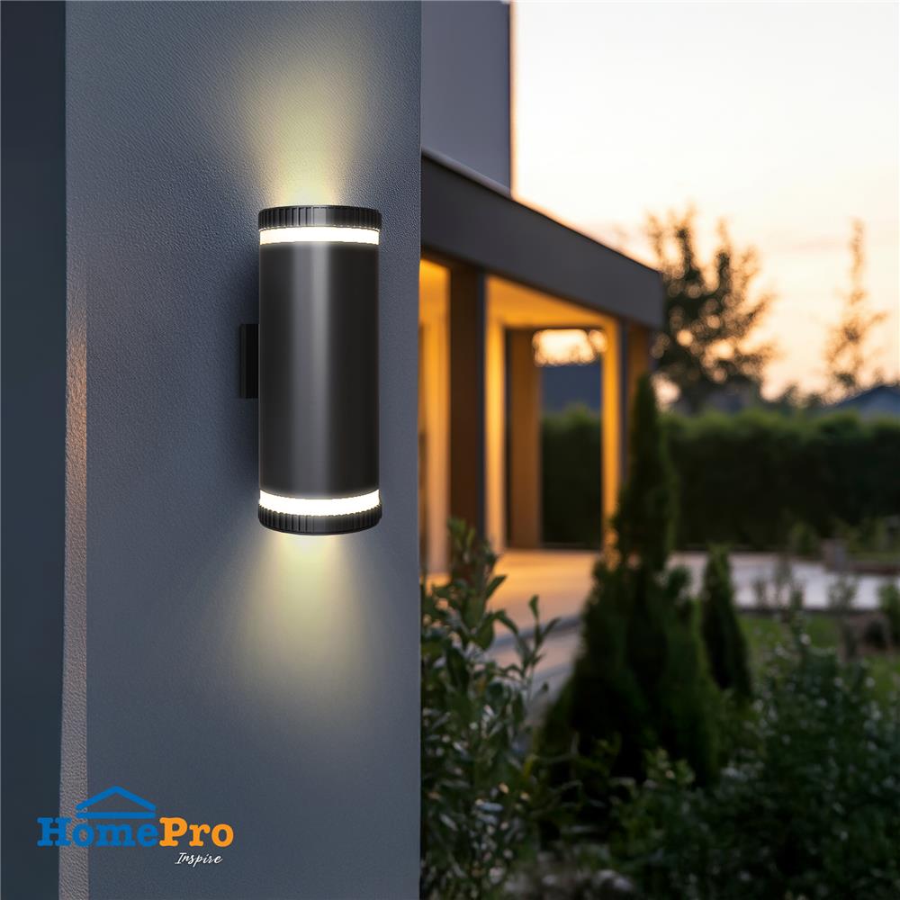 ไฟกิ่งภายนอก CARINI BO-G5012/2P สีดำ