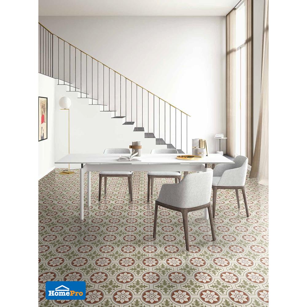 กระเบื้องพื้น 16x16 นิ้ว TARA เค-ซี่รี่ย์ 5 น้ำตาล EXC A 0.96 ตร.ม.