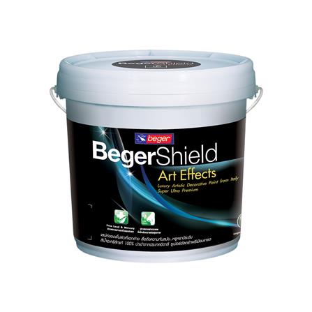TEXTURED PAINT BEGER SHIELD ART EFFECTS RUSTY GLOW 1L_0