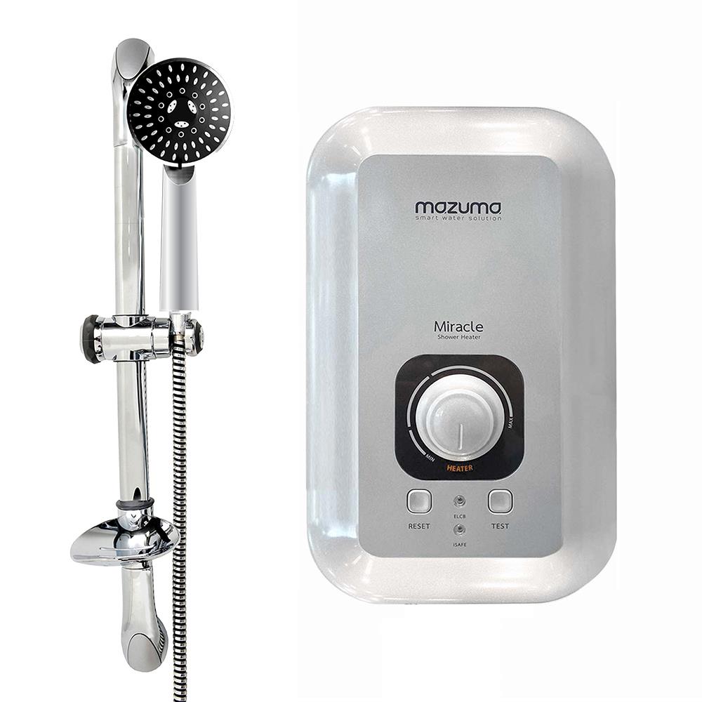 เครื่องทำน้ำอุ่น MAZUMA MIRACLE 3500 วัตต์ สีเงิน