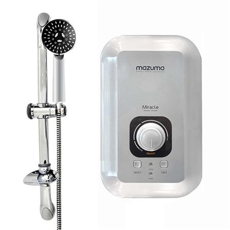 เครื่องทำน้ำอุ่น MAZUMA MIRACLE 3500 วัตต์ สีเงิน_0