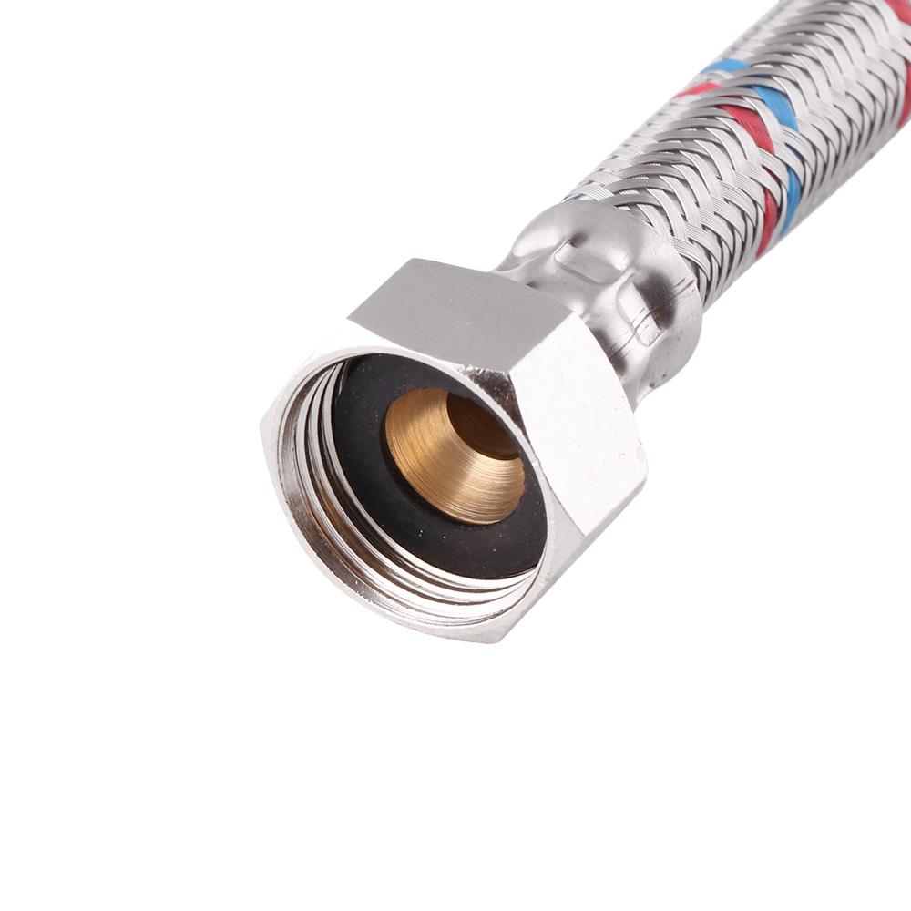 STAINLESS STEEL WATER INLET HOSE 18IN MOYA MY-SSB18