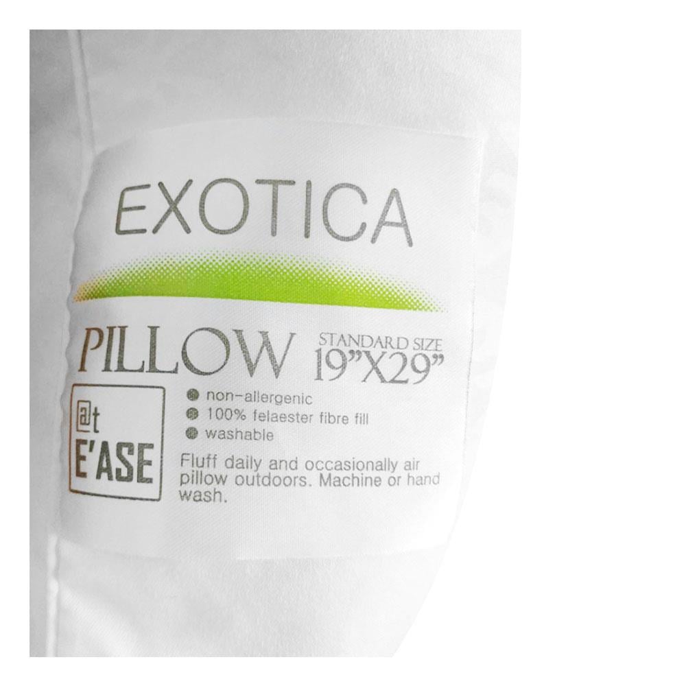 หมอนหนุน ใยสังเคราะห์ EXOTICA PL1E-07XO 19x29 นิ้ว