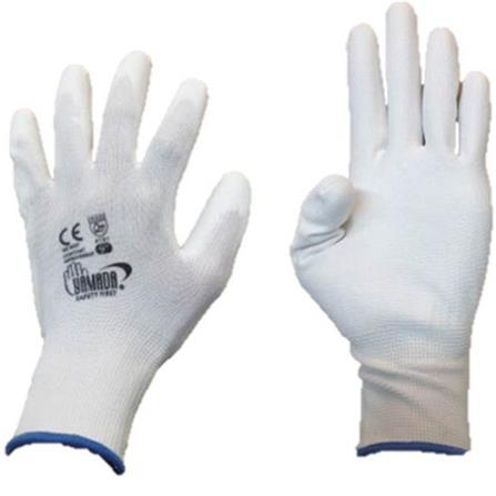 PU-COATED GLOVES MICROTEX ECO-PU WHITE