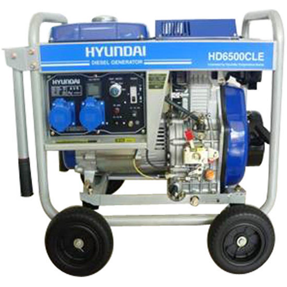 เครื่องกำเนิดไฟฟ้าดีเซล HYUNDAIHD6500CLE 5KVA