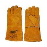 HEAT-RESISTANT LEATHER GLOVES YAMADA 18IN BROWN
