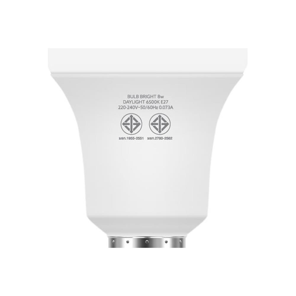 หลอด LED LAMPTAN BULB BRIGHT 8 วัตต์ E27 DAYLIGHT