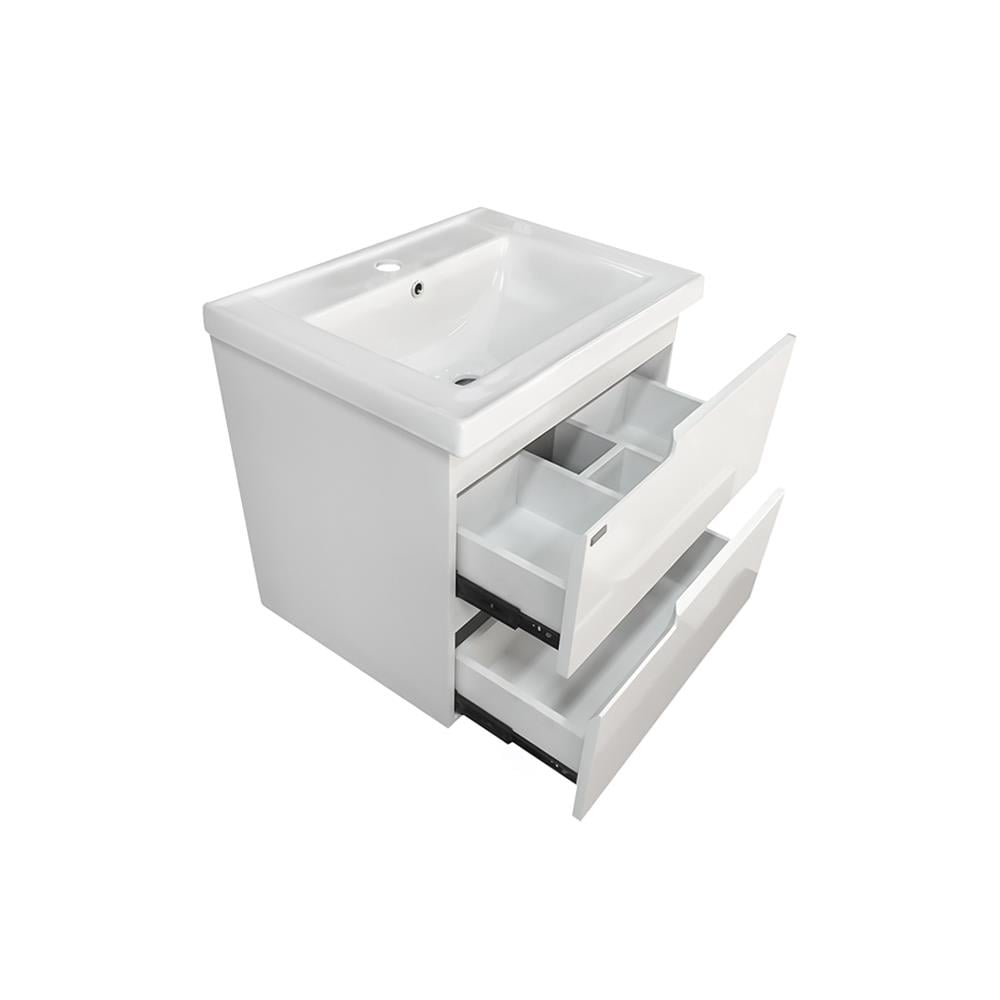 อ่างเคาน์เตอร์ MOYA VC-690 สีขาว