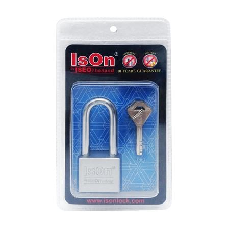 กุญแจลูกปืน ISON 899 CS-40L 40 มม. สีเงิน_1